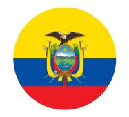 Bandera de ECUADOR